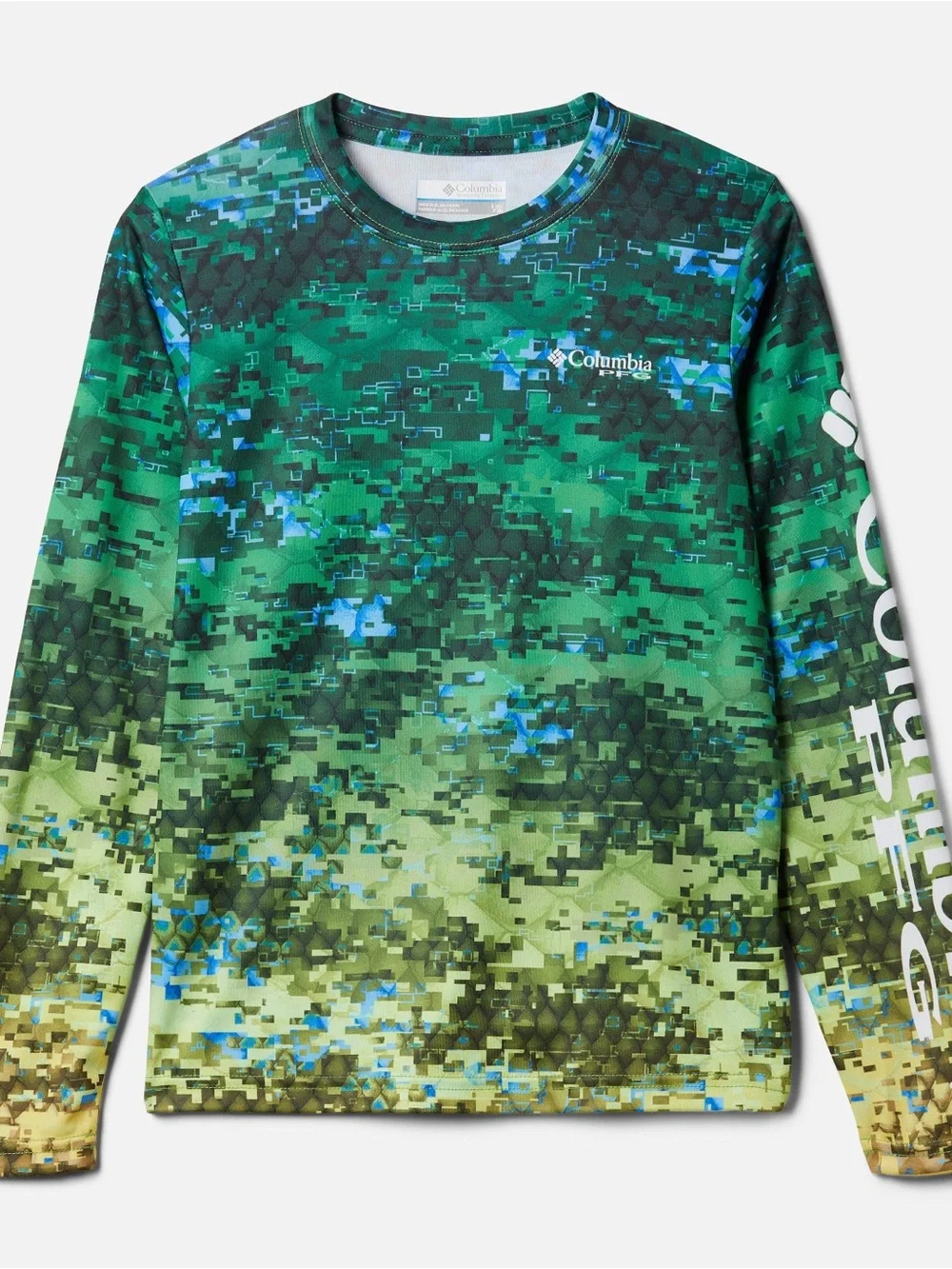 Columbia Kids' PFG Super Terminal Tackle Long Sleeve Shirt Size 10/12